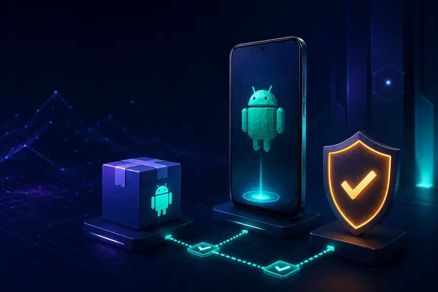 डाउनलोड और APK जांच